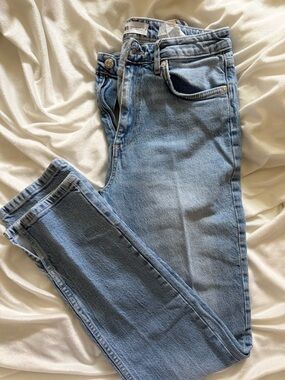 Zara Light Blue Bootcut Jeans